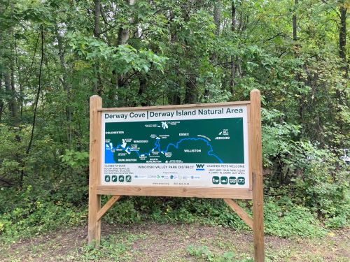 Winooski River Park Welcome Sign